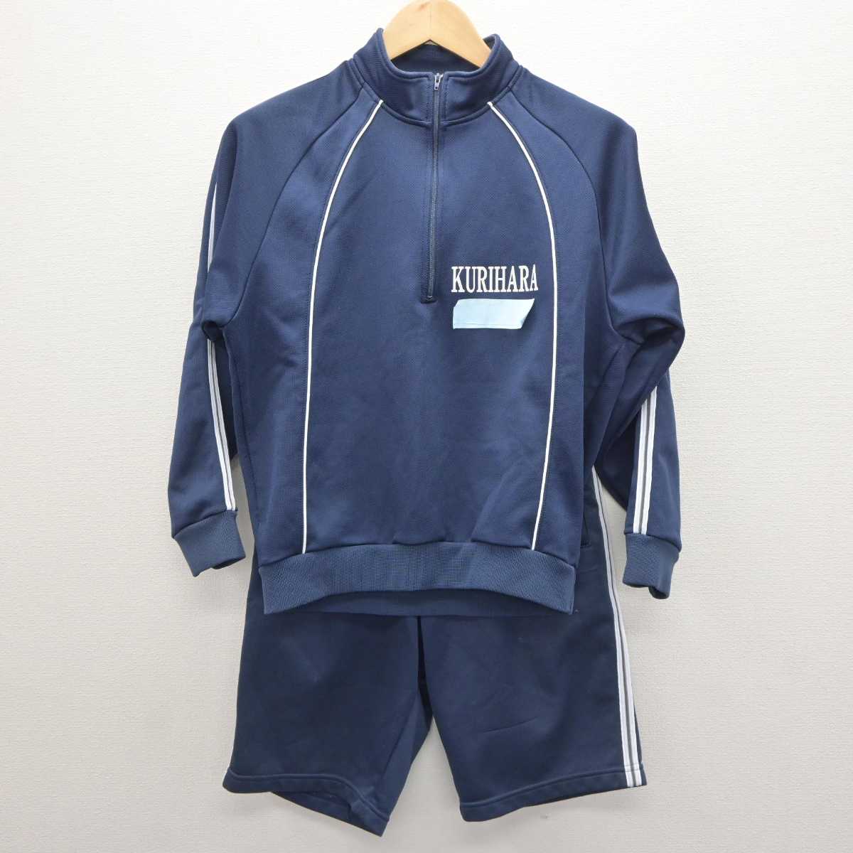 中古】広島県 栗原中学校 女子制服 3点 (ジャージ 上・体操服 上・体操服 下) sf064298 | 中古制服通販パレイド