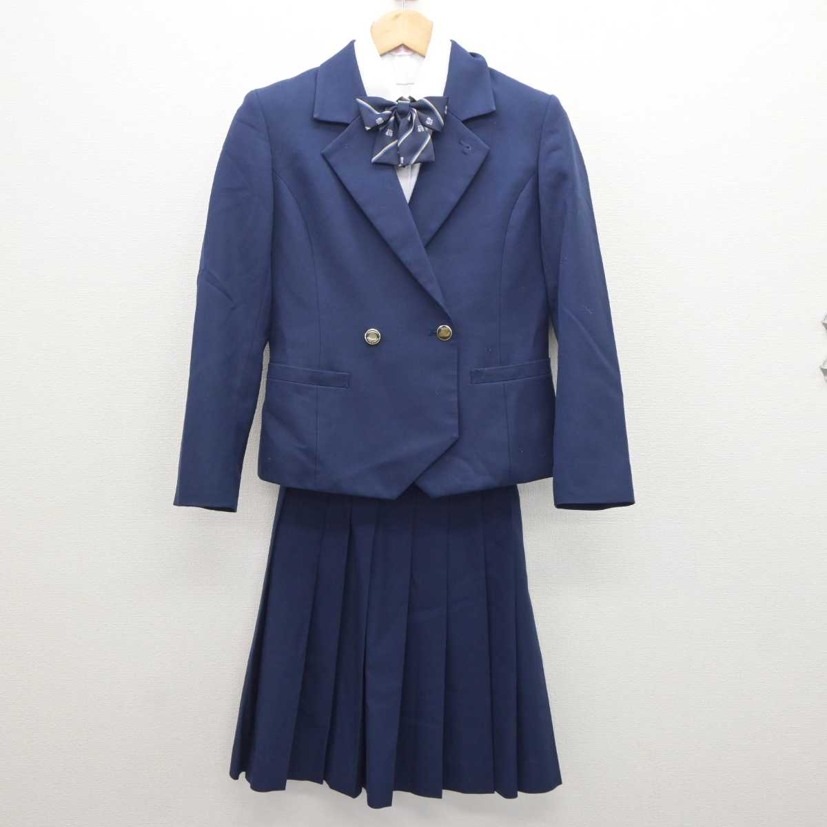 中古】熊本県 熊本農業高等学校 女子制服 7点 (ブレザー・シャツ・スカート) sf064373 | 中古制服通販パレイド