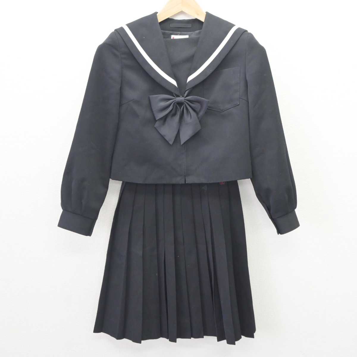 中古】岐阜県 中津商業高等学校 女子制服 3点 (セーラー服・スカート) sf064535 | 中古制服通販パレイド