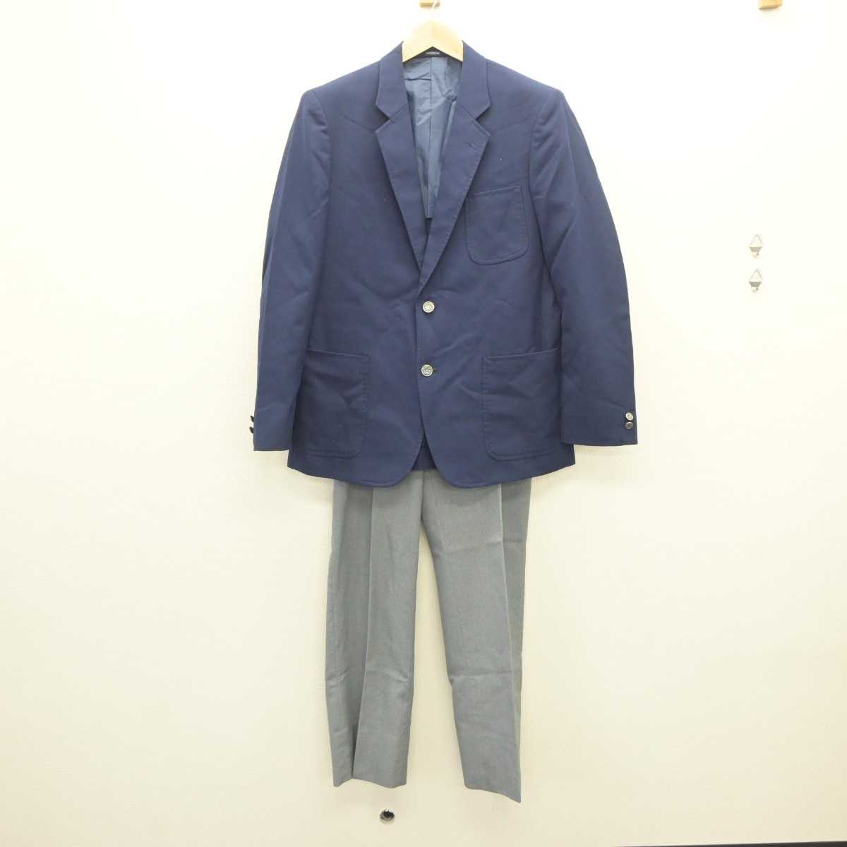 中古】茨城県 水戸桜ノ牧高等学校 男子制服 2点 (ブレザー・ズボン) sf064594 | 中古制服通販パレイド