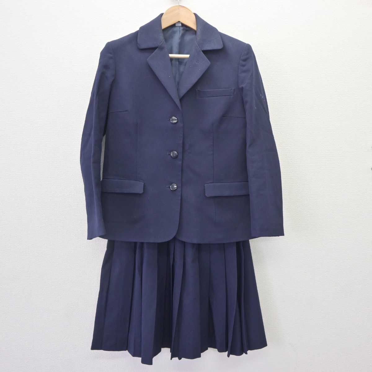 中古】新潟県 新発田高等学校 女子制服 3点 (ブレザー・ニット・スカート) sf064714 | 中古制服通販パレイド