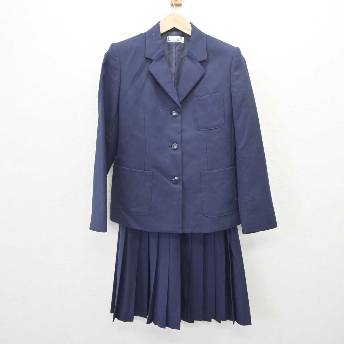中古】埼玉県 さいたま市立常盤中学校 女子制服 3点 (ブレザー