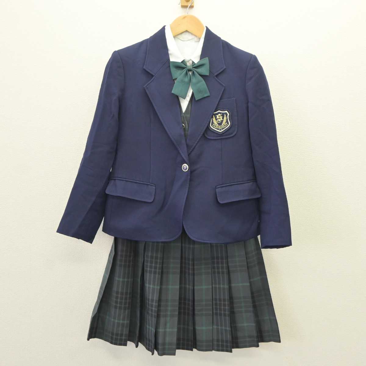 中古】千葉県 専修大学松戸高等学校 女子制服 5点 (ブレザー・ベスト・シャツ・スカート) sf065155 | 中古制服通販パレイド