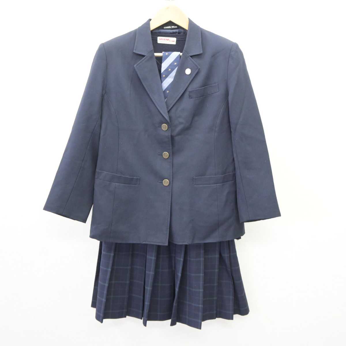 中古】東京都 瑞穂農芸高等学校 女子制服 5点 (ブレザー・ニット・スカート) sf065280 | 中古制服通販パレイド