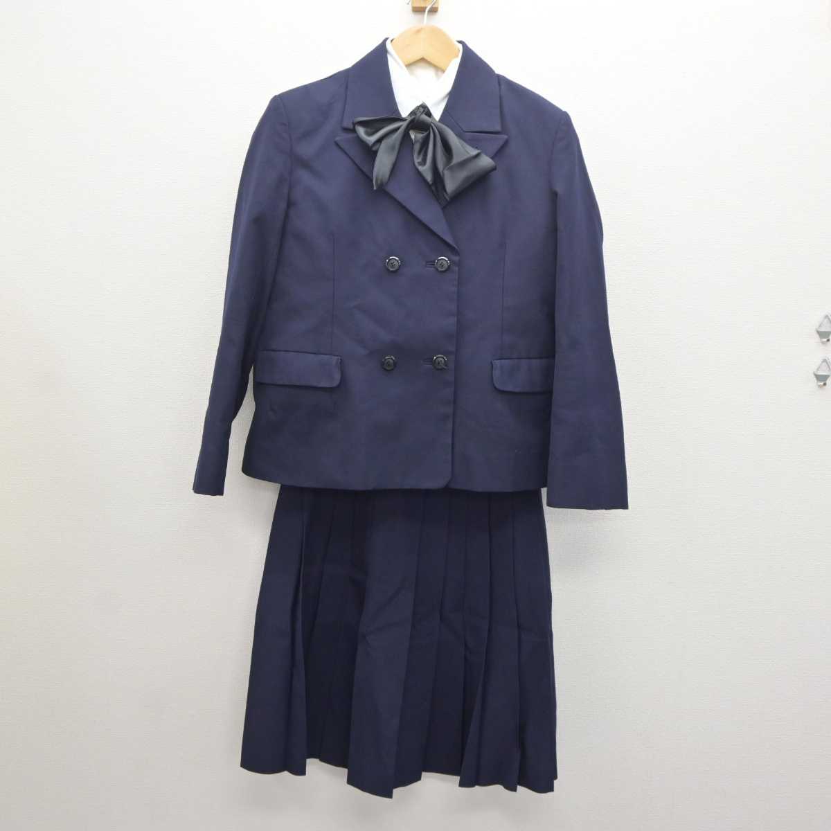 中古】東京都 文京学院大学女子中学校・高等学校/旧制服 女子制服 5点 (ブレザー・ベスト・シャツ・スカート) sf065491 | 中古制服 通販パレイド