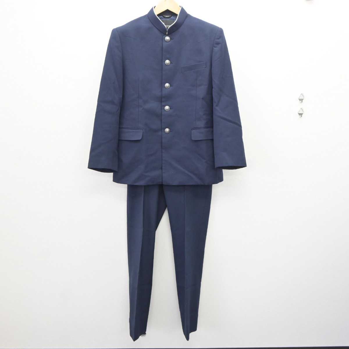 中古】愛知県 一宮南高等学校 男子制服 3点 (学ラン・ズボン