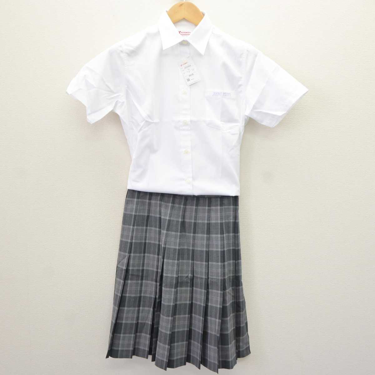 中古】大阪府 常翔啓光学園高等学校 女子制服 2点 (シャツ・スカート) sf065584 | 中古制服通販パレイド