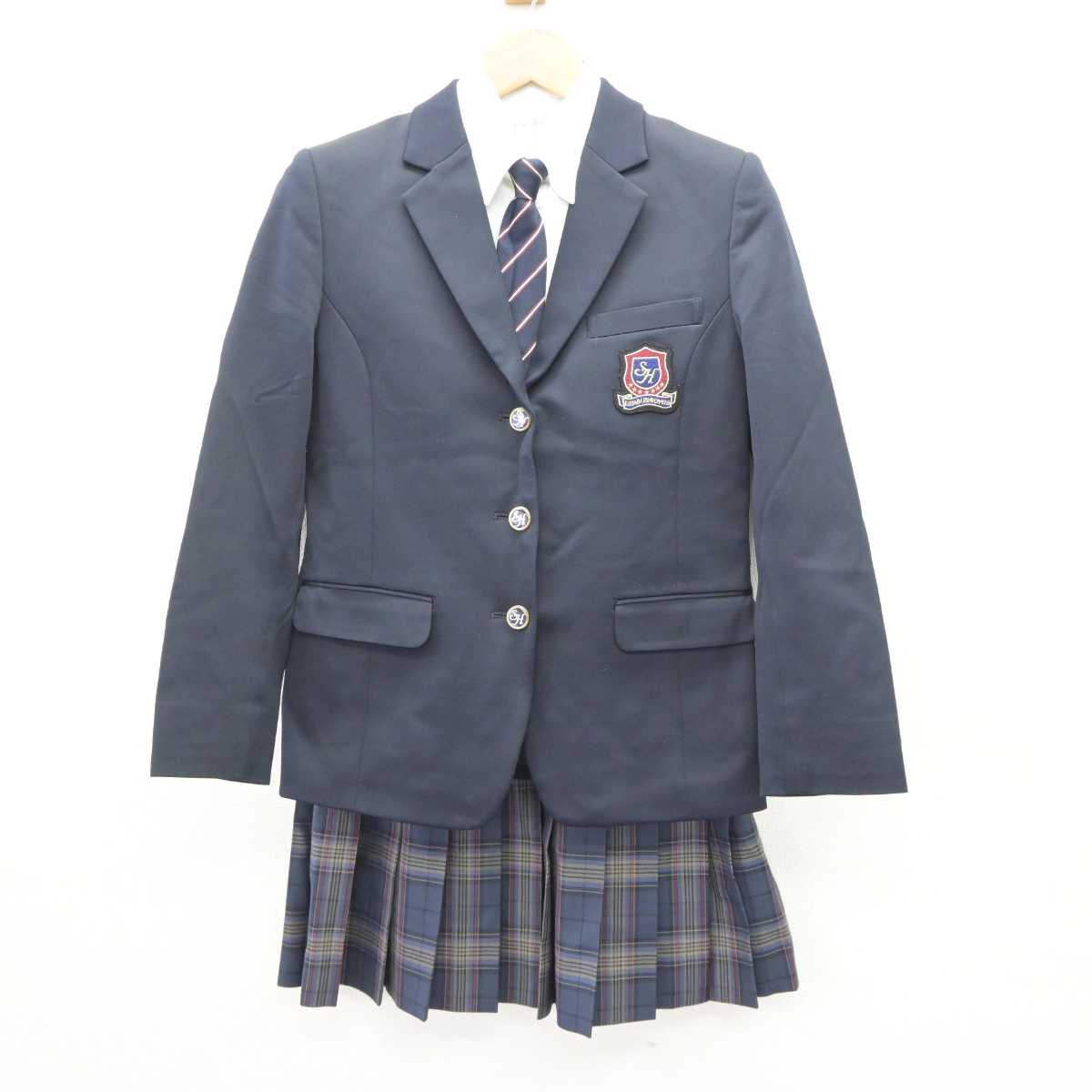 中古】北海道 札幌北斗高等学校 女子制服 4点 (ブレザー・シャツ・スカート) sf065706 | 中古制服通販パレイド