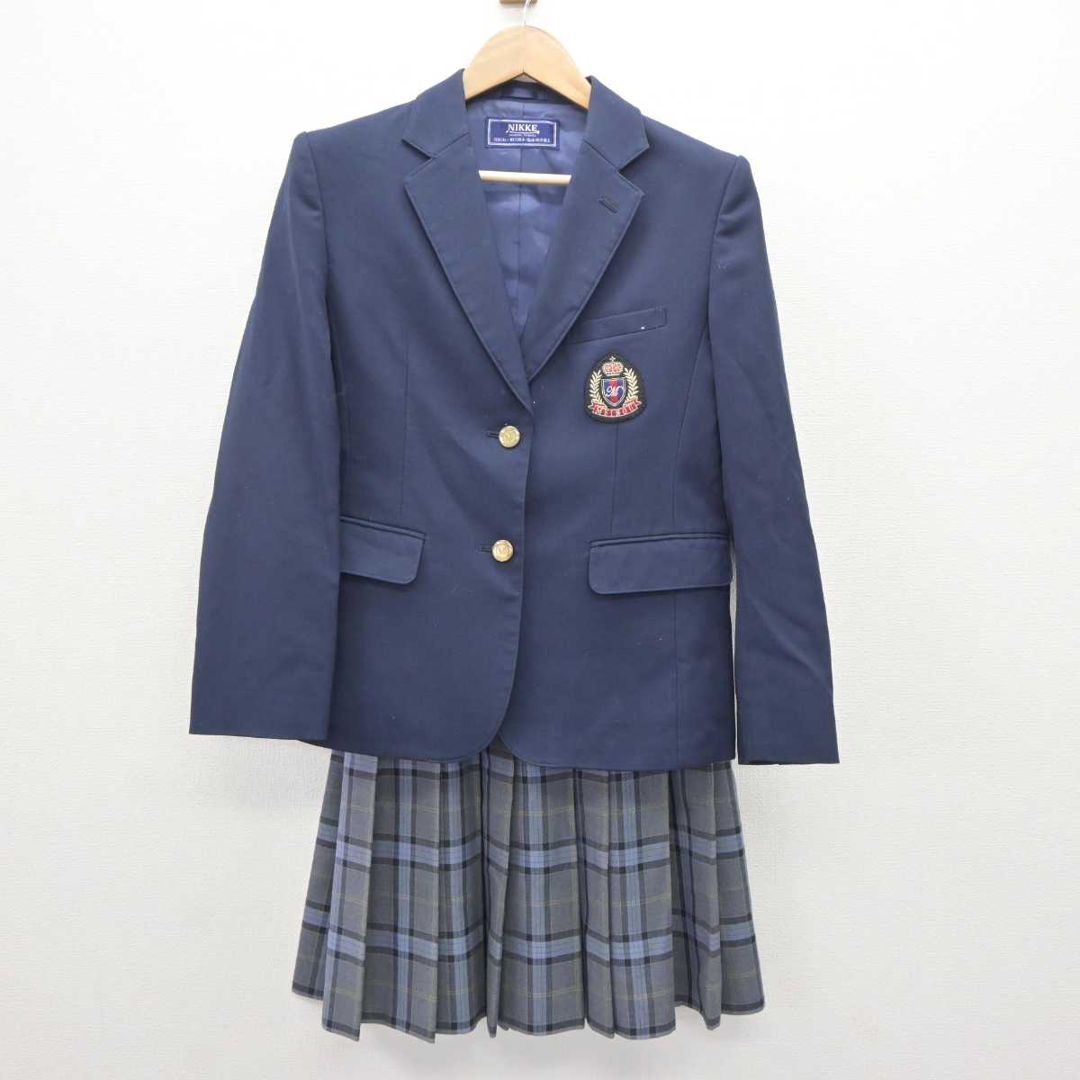 中古】茨城県 常陸大宮市立明峰中学校 女子制服 2点 (ブレザー・スカート) sf066039 | 中古制服通販パレイド