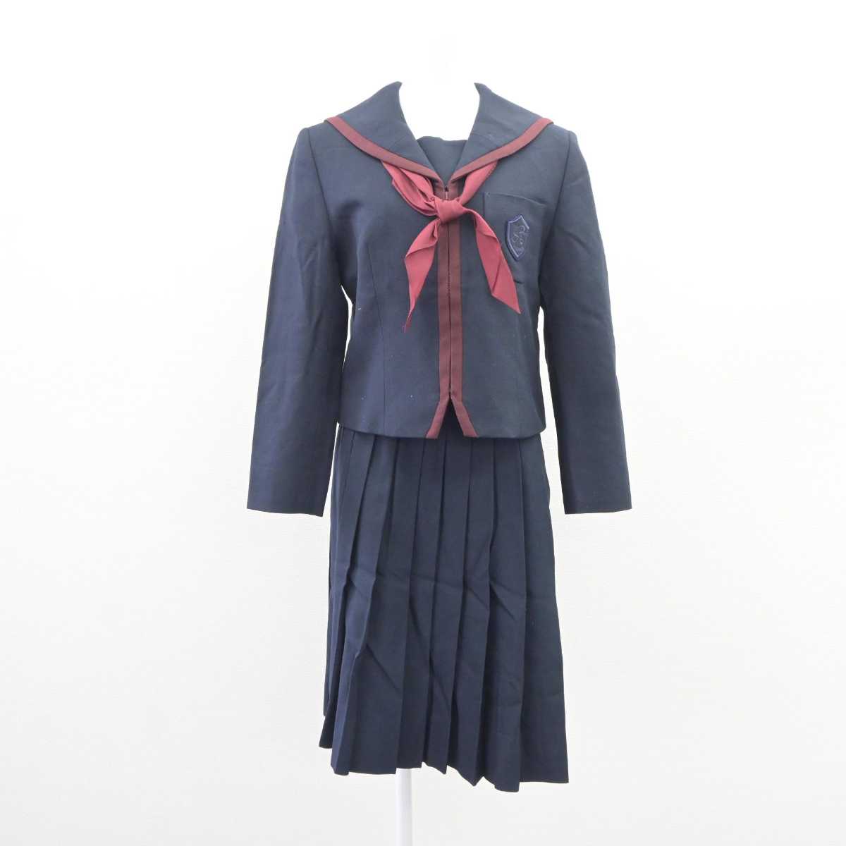 中古】大阪府 履正社高等学校 女子制服 3点 (セーラー服・スカート) sf066174 | 中古制服通販パレイド