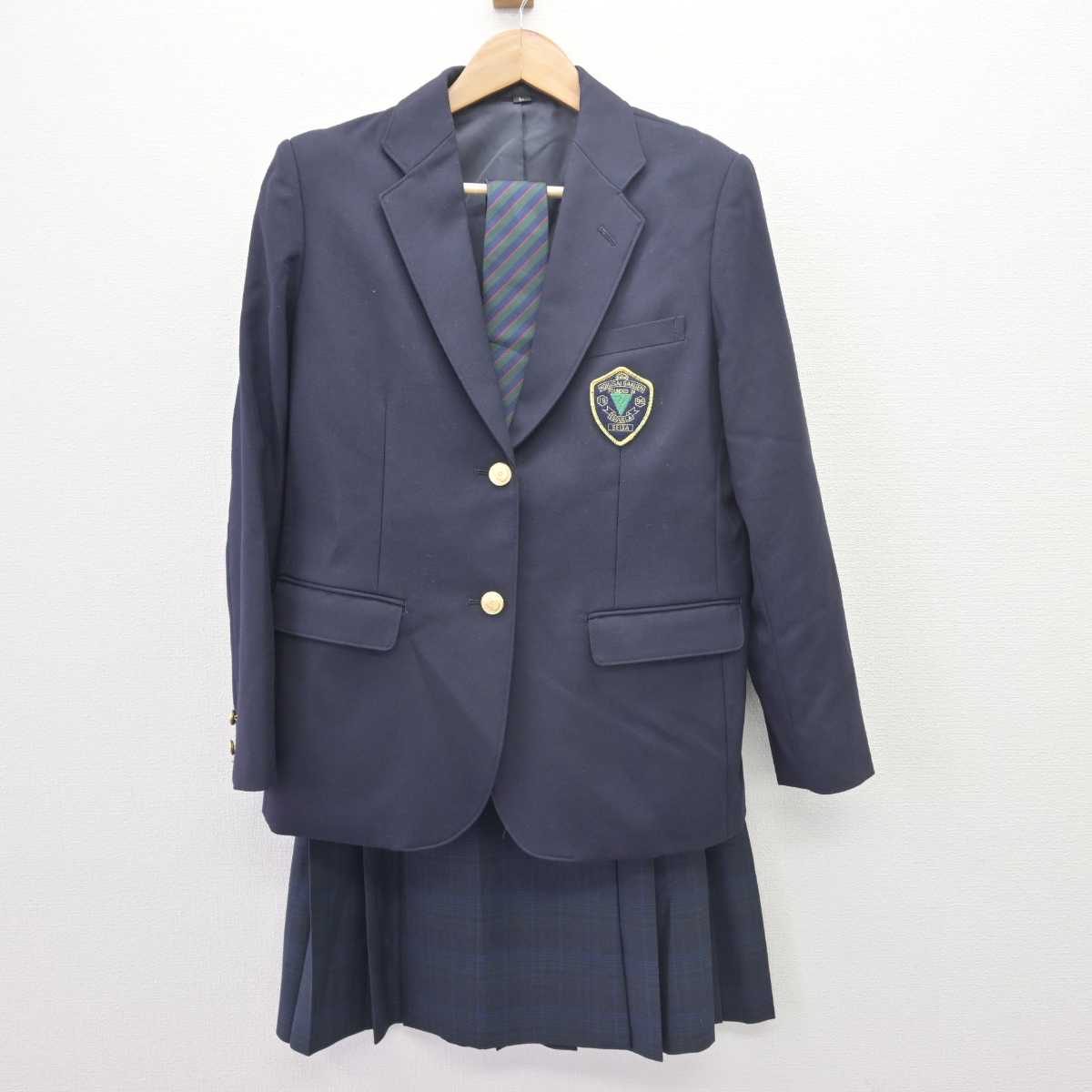 中古】 星槎国際高等学校 女子制服 3点 (ブレザー・スカート) sf066280 | 中古制服通販パレイド