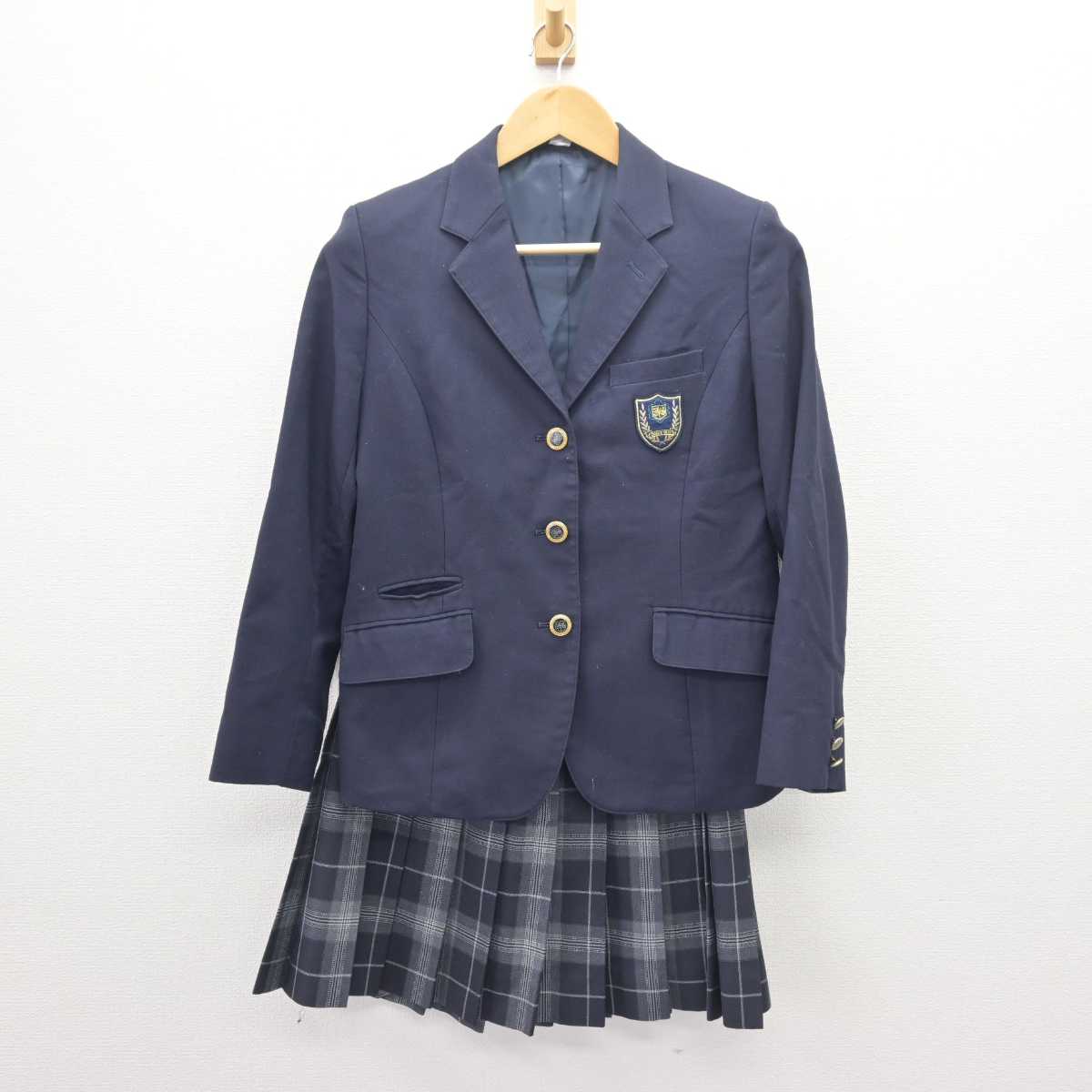 中古】東京都 実践学園高等学校 女子制服 2点 (ブレザー・スカート) sf066350 | 中古制服通販パレイド