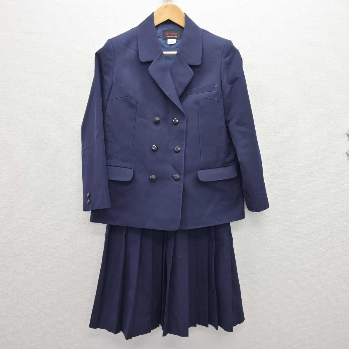 中古】愛媛県 松山市立南中学校 女子制服 2点 (ブレザー・スカート