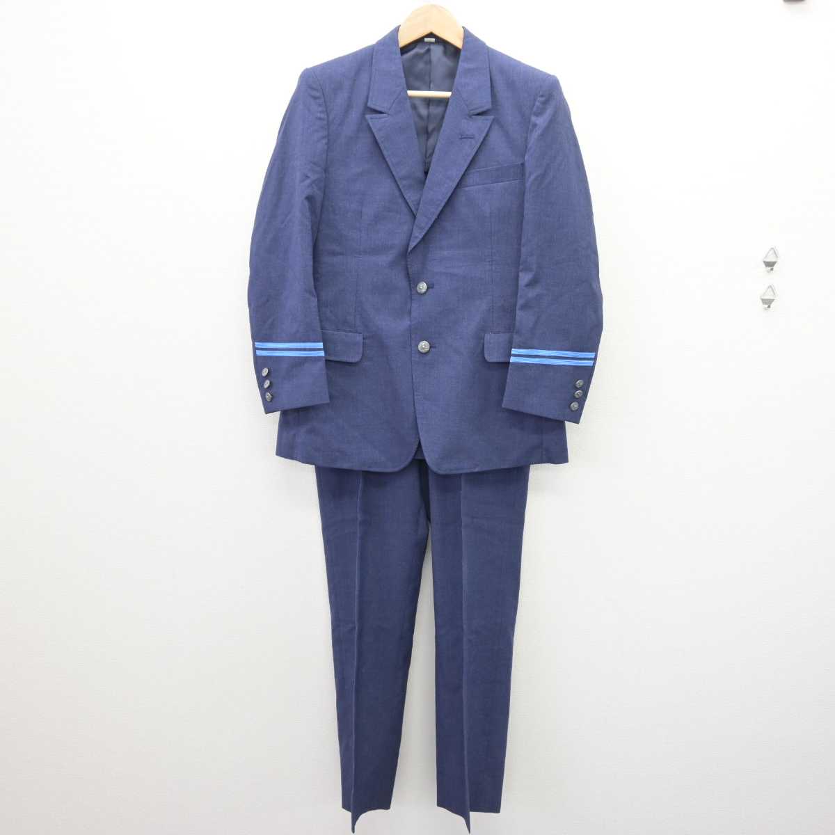 【中古】 JR四国 男子制服 3点 (ジャケット・ズボン) sf066608