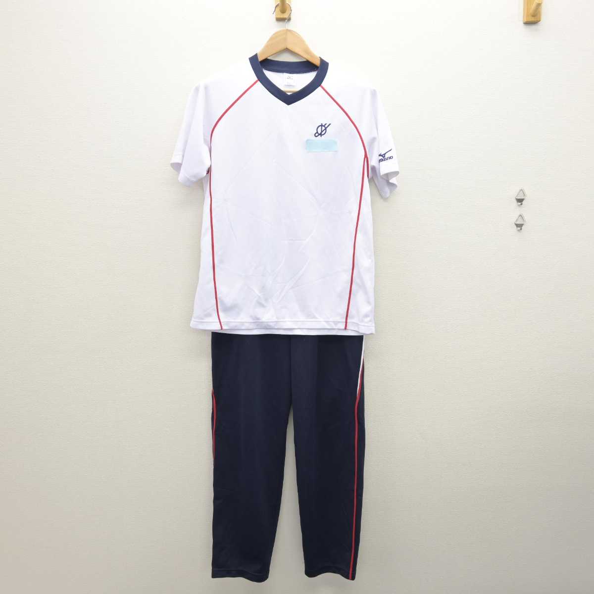 中古】大阪府 大阪国際中学校・高等学校 女子制服 2点 (体操服