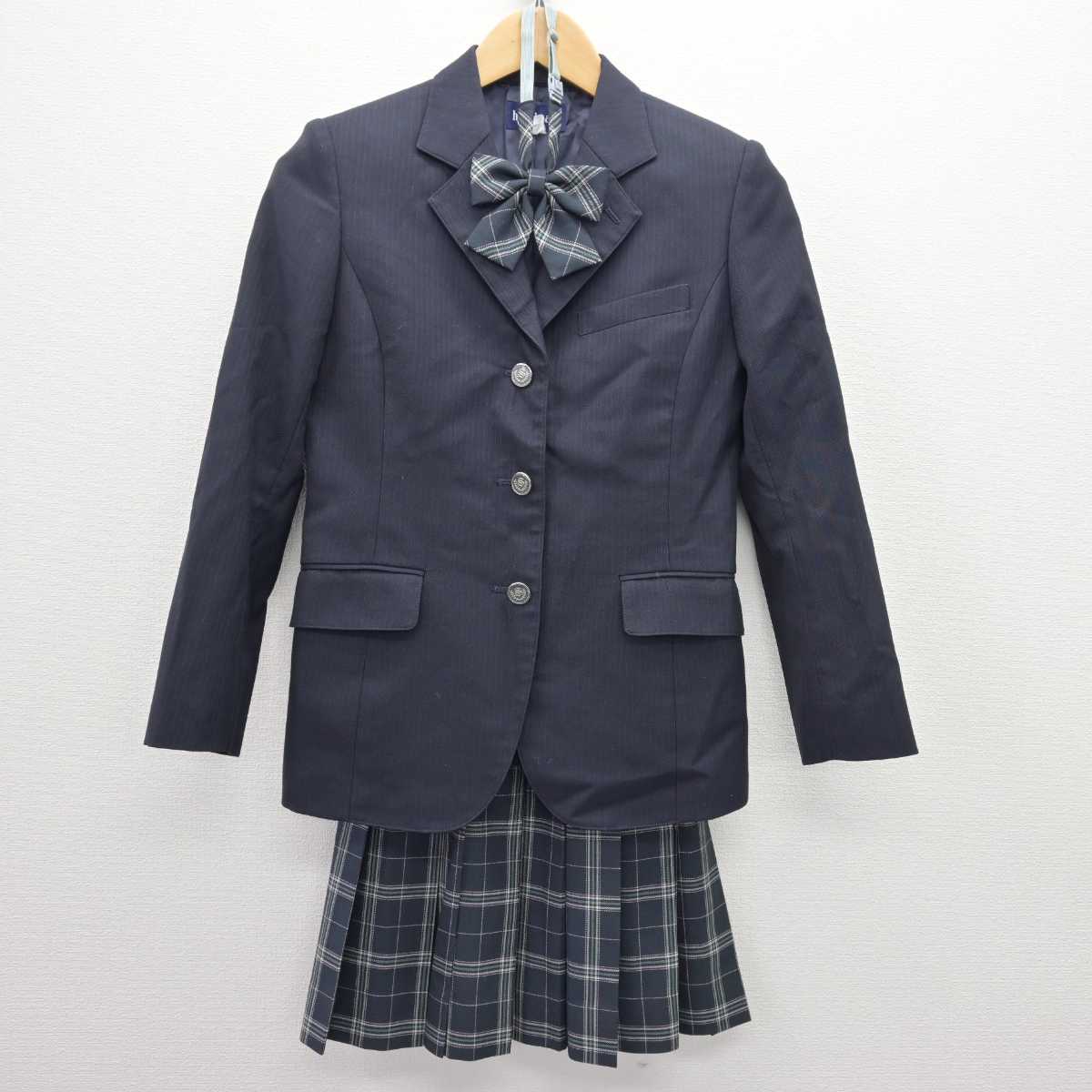 中古】東京都 世田谷総合高等学校 女子制服 3点 (ブレザー 中古】東京都 世田谷総合高等学校 女子制服 3点 (ブレザー