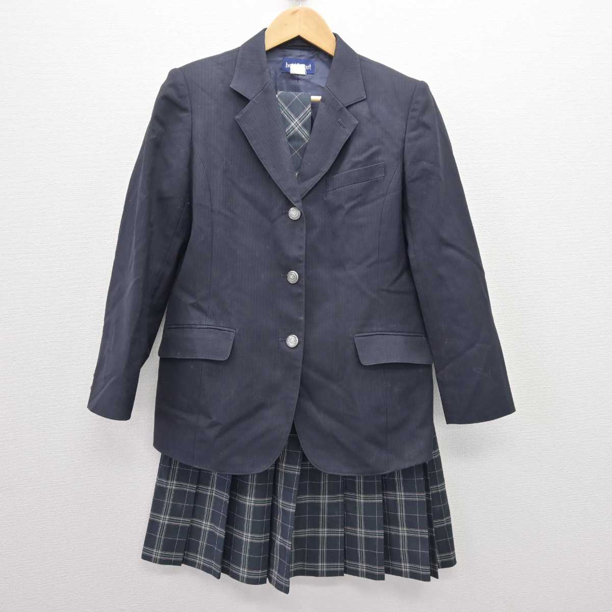 中古】東京都 世田谷総合高等学校 女子制服 3点 (ブレザー 中古】東京都 世田谷総合高等学校 女子制服 3点 (ブレザー