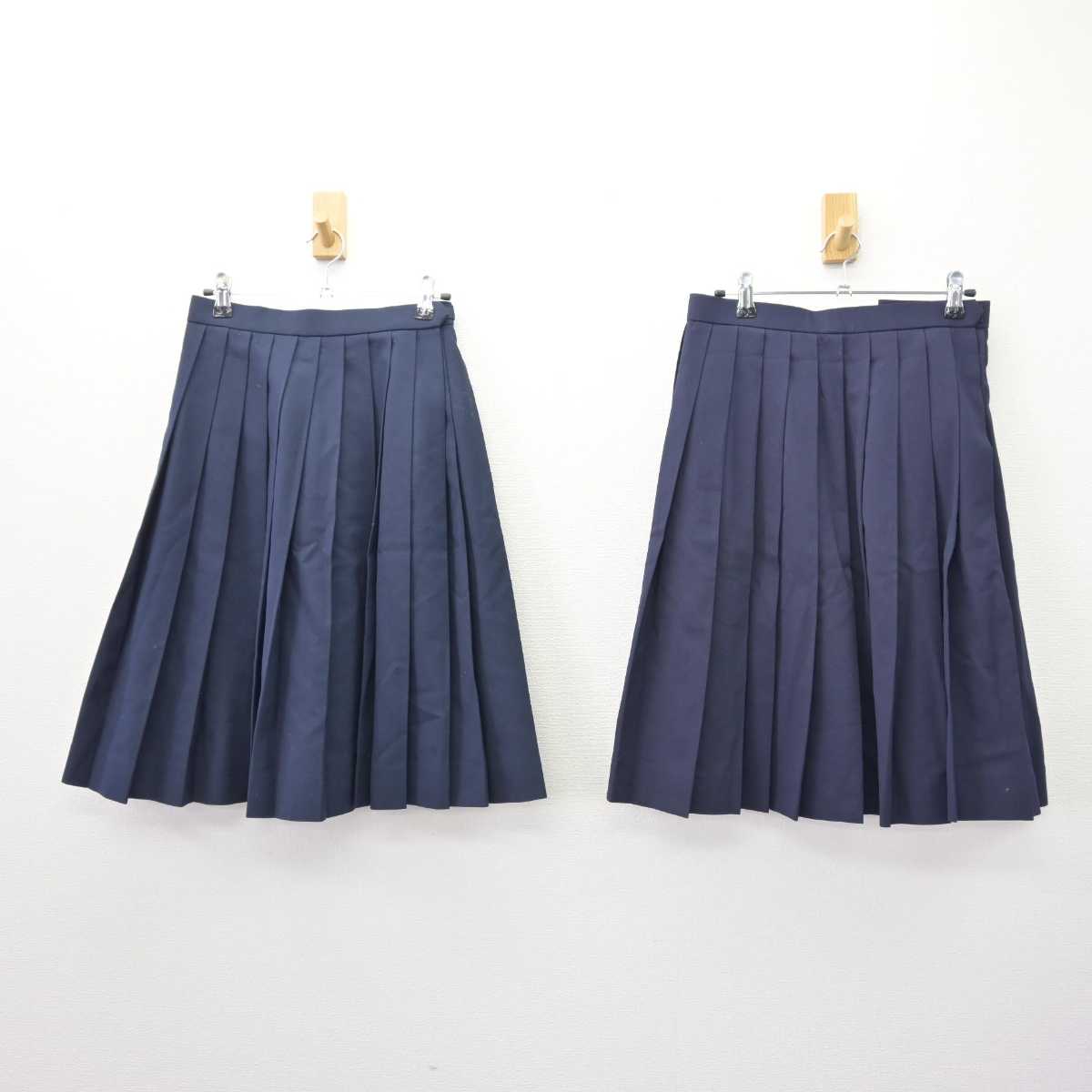 【中古】千葉県 八千代高等学校 女子制服 2点 (スカート・スカート) sf066935