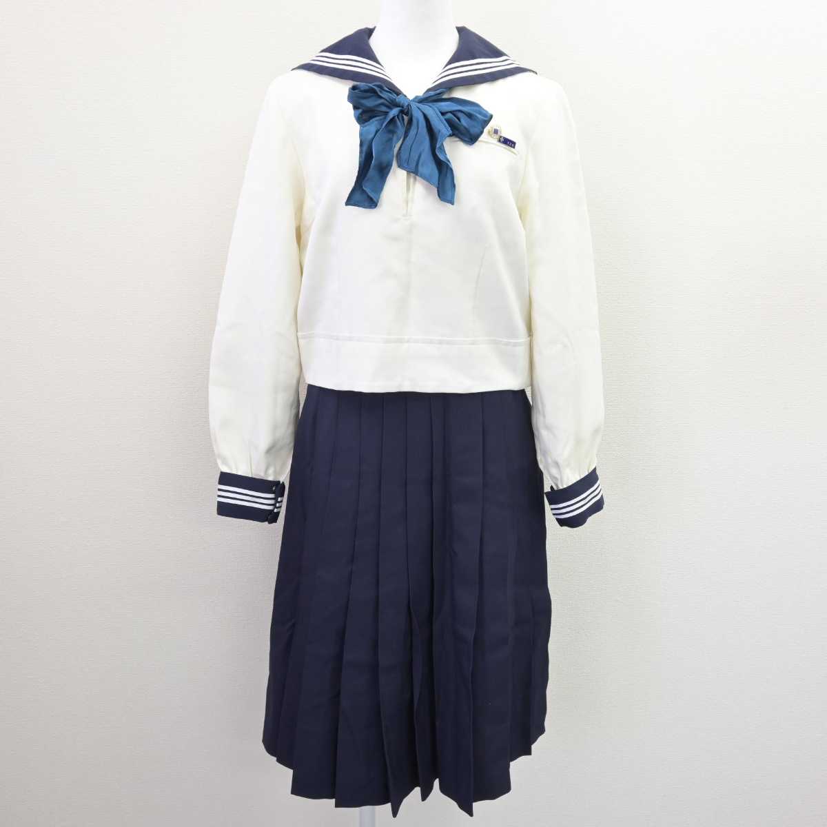 中古】東京都 東京女学館高等学校 女子制服 5点 (セーラー服・スカート) sf066961 | 中古制服通販パレイド