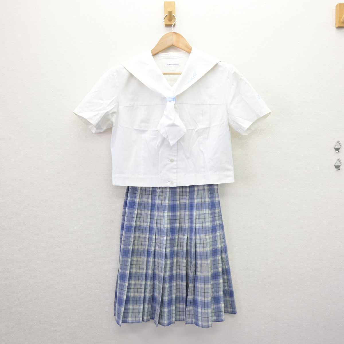 中古】愛知県 名城大学附属高等学校 女子制服 3点 (セーラー服・スカート) sf067151 | 中古制服通販パレイド