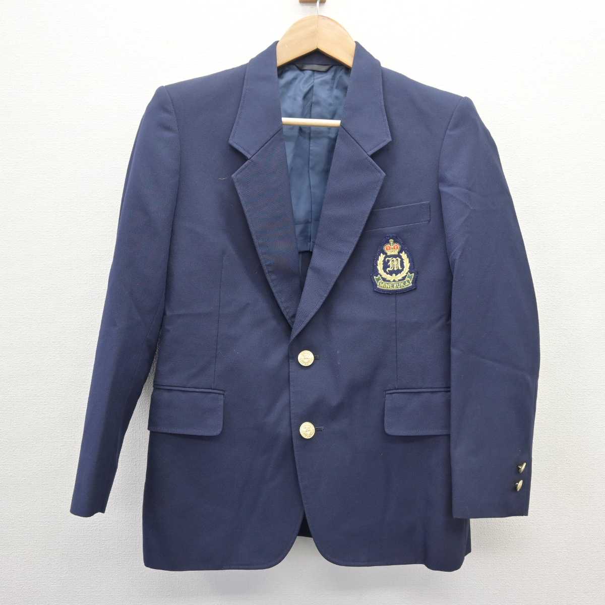 中古】大阪府 峰塚中学校 男子制服 1点 (ブレザー) sf067474 | 中古制服通販パレイド