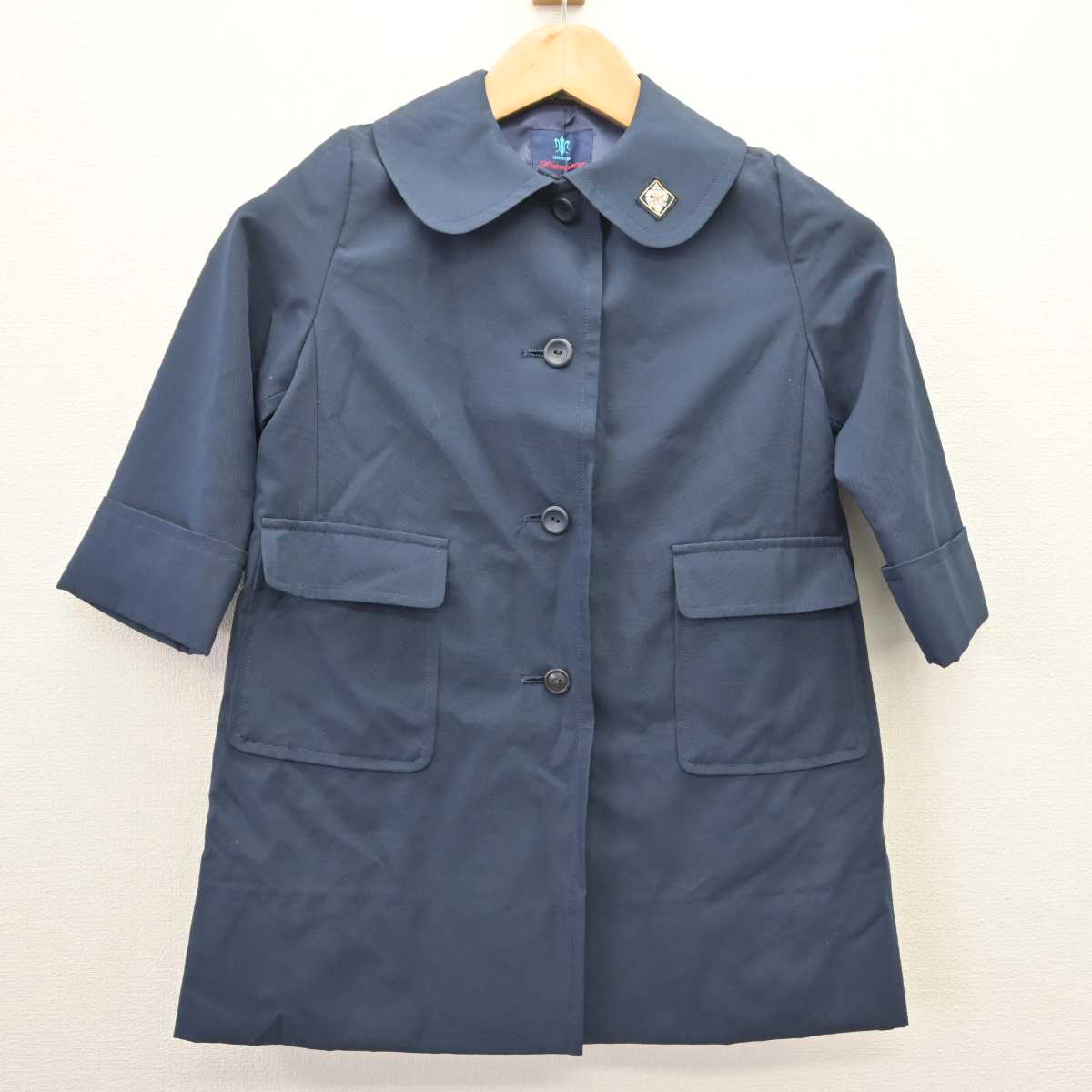 中古】東京都 白百合学園小学校 女子制服 1点 (コート) sf067643 中古】東京都 白百合学園小学校 女子制服 1点 (コート) sf067643
