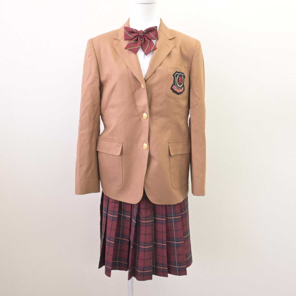 山口県 中村女子高校 学生服4点