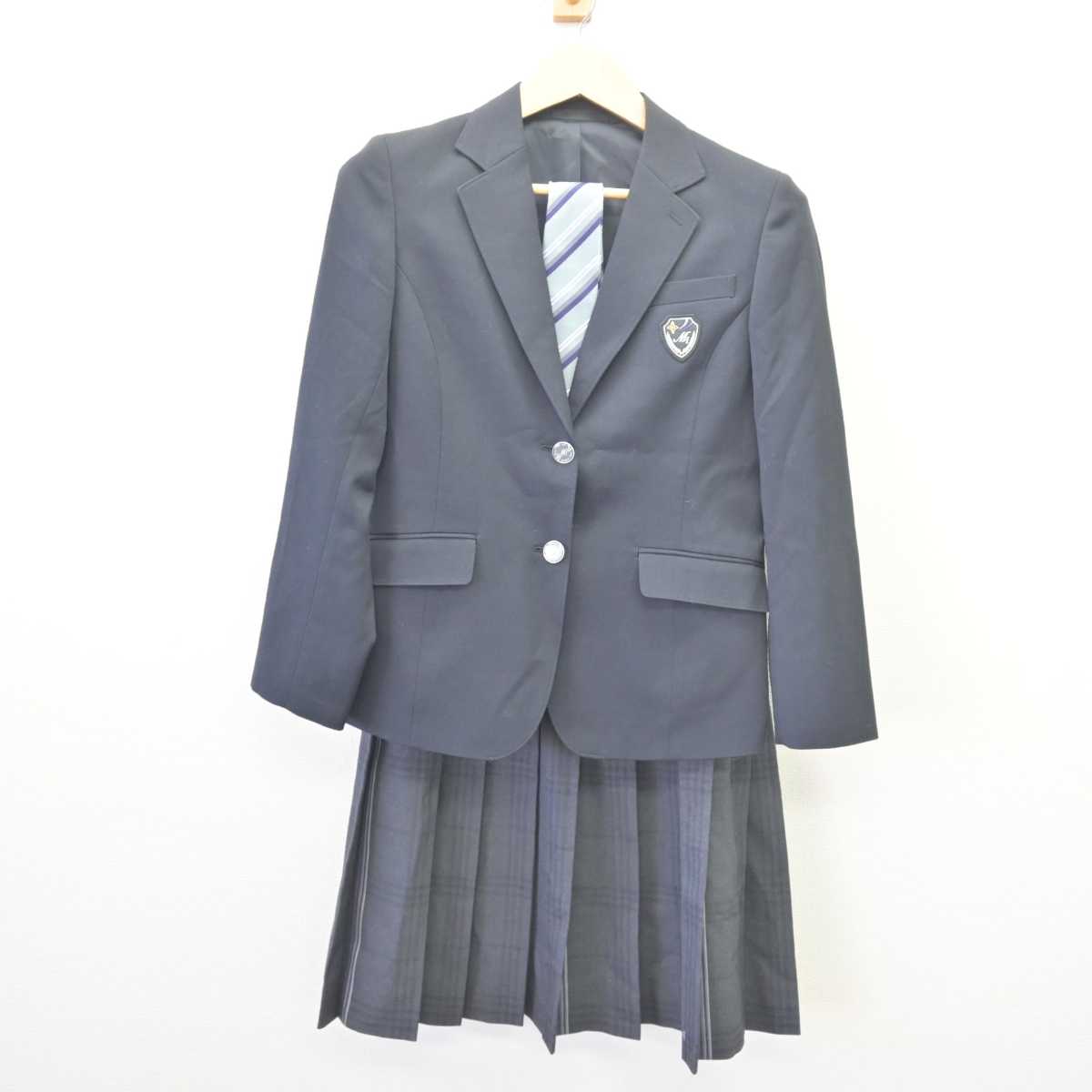 中古】東京都 町田第一中学校 女子制服 4点 (ブレザー・スカート