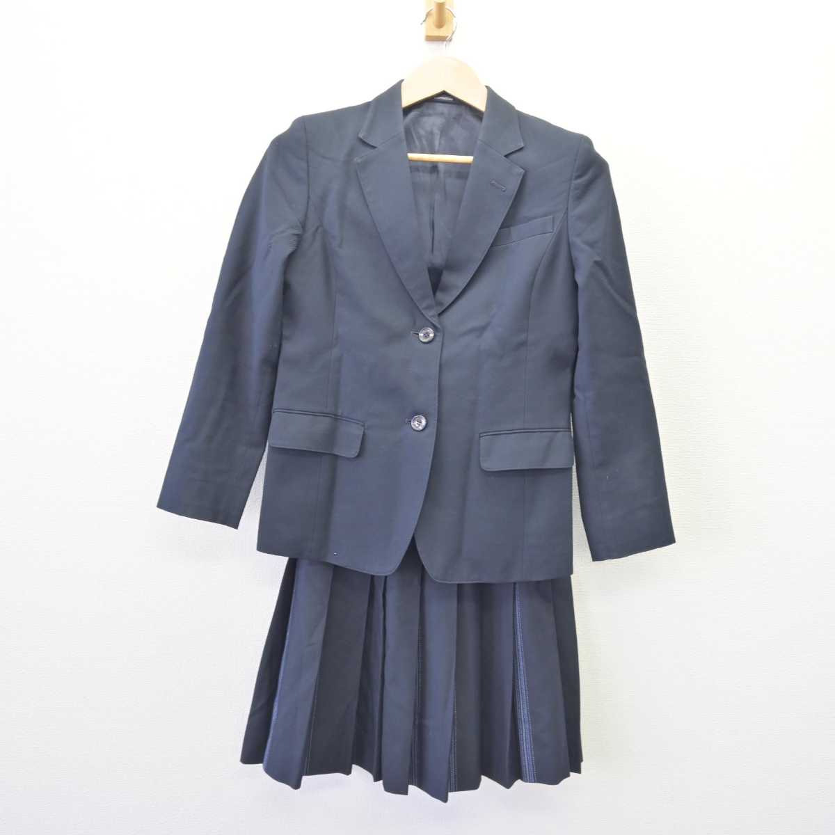 中古】神奈川県 桐蔭学園高等学校 女子制服 3点 (ブレザー