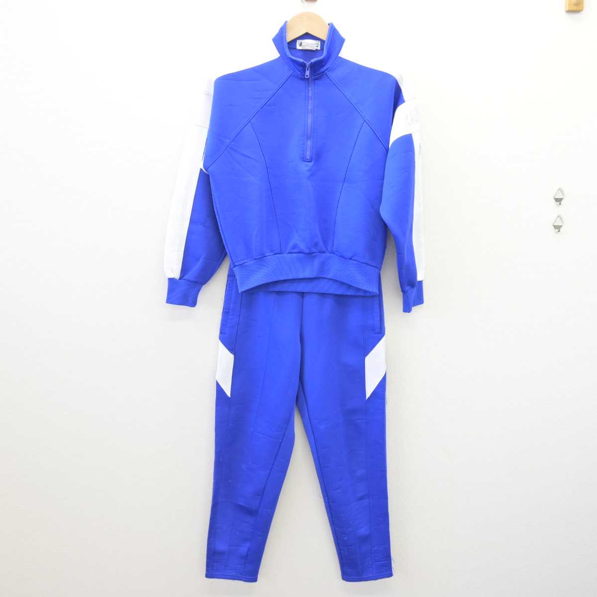 中古】京都府 洛南中学校 男子制服 3点 (ジャージ 上・体操服 上