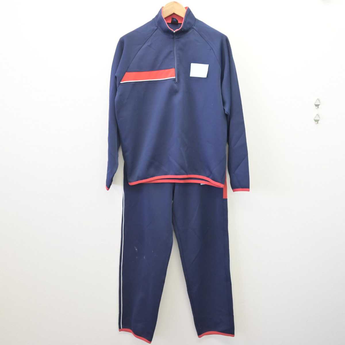 中古】京都府 鳥羽高等学校 女子制服 2点 (ジャージ 上