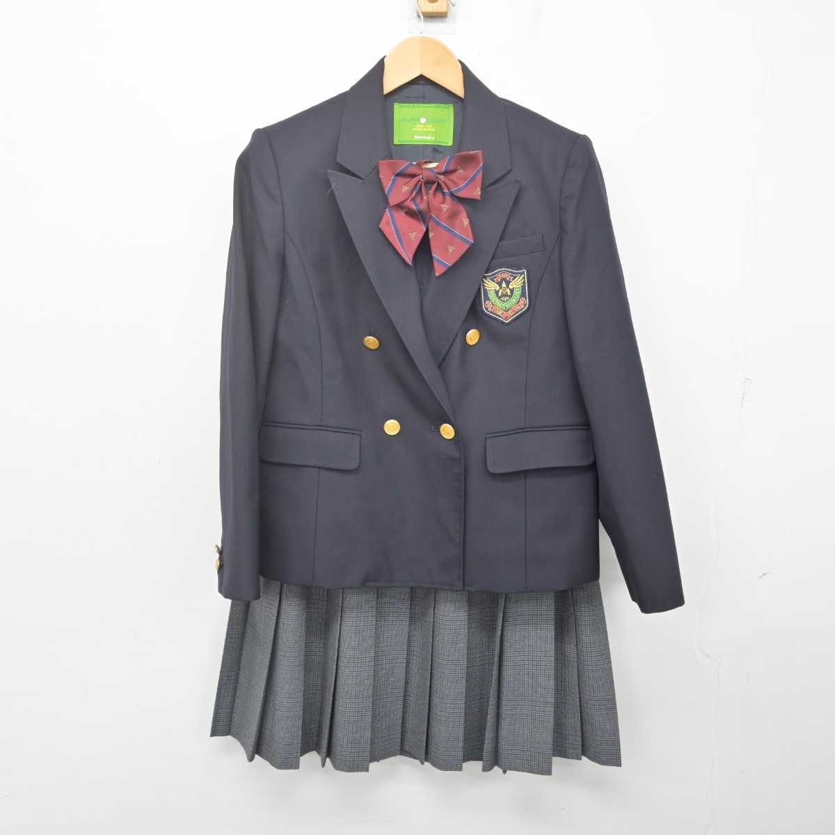 中古】群馬県 前橋育英高等学校 女子制服 3点 (ブレザー・スカート) sf070052 | 中古制服通販パレイド