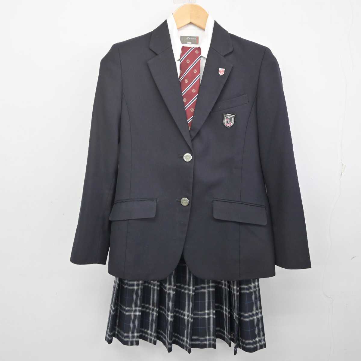 中古】東京都 目黒日本大学高等学校 女子制服 5点 (ブレザー・シャツ・スカート) sf070146 | 中古制服通販パレイド