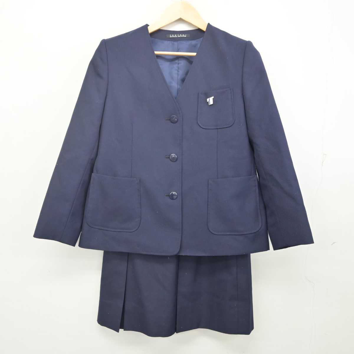 中古】神奈川県 富岡中学校 女子制服 3点 (ブレザー・スカート) sf070395 | 中古制服通販パレイド