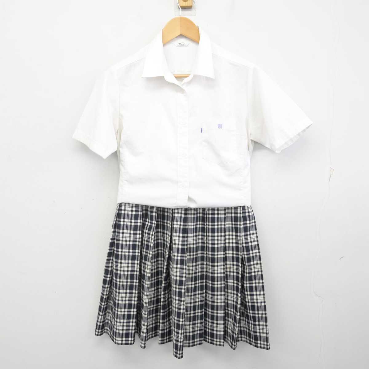 中古】栃木県 宇都宮短期大学附属高等学校 女子制服 2点 (シャツ・スカート) sf070849 | 中古制服通販パレイド