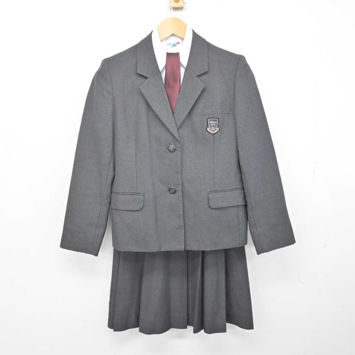 中古】埼玉県 星野高等学校 女子制服 5点 (ブレザー・ベスト・シャツ・スカート) sf070979 | 中古制服通販パレイド