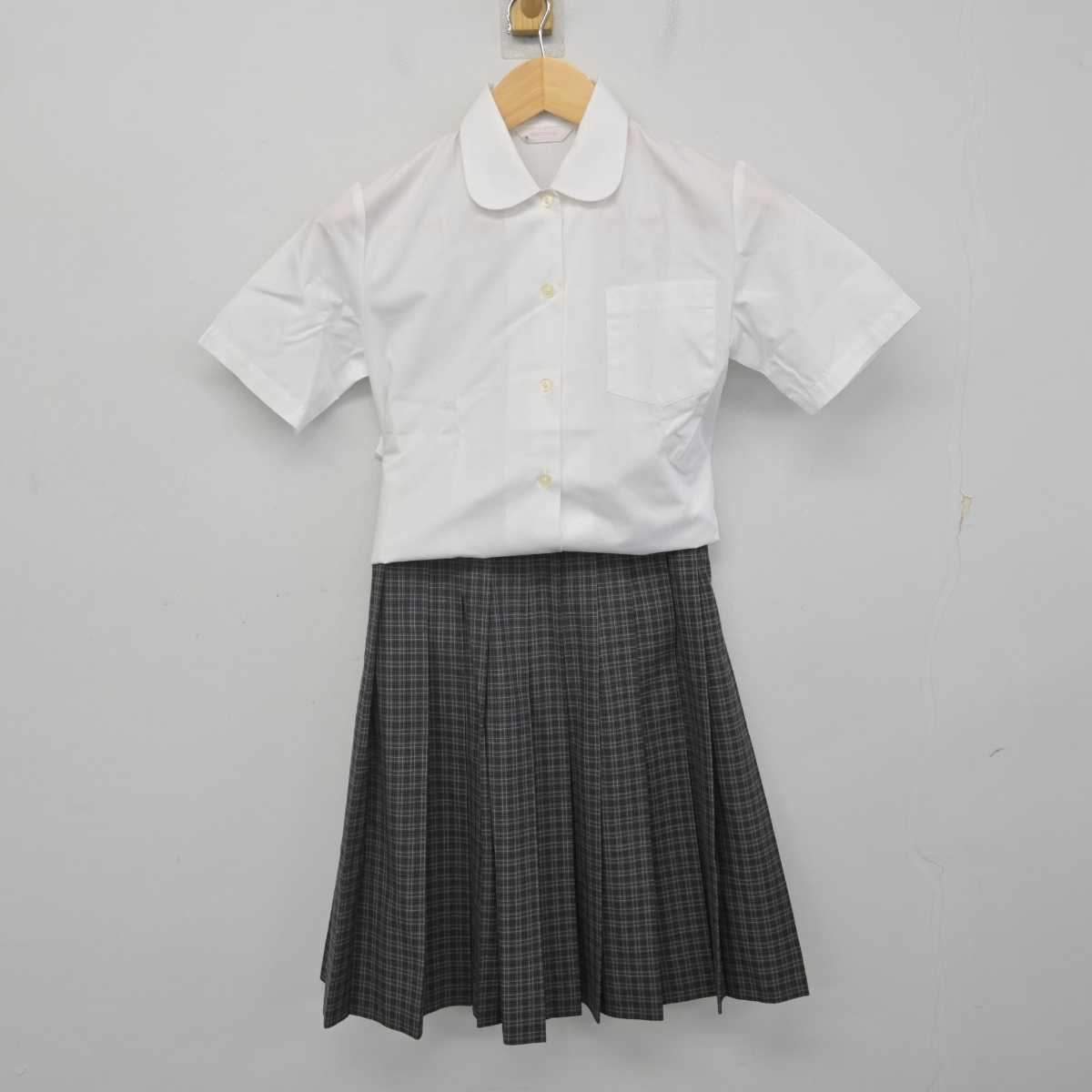 中古】埼玉県 児玉中学校 女子制服 2点 (シャツ・スカート) sf071033 | 中古制服通販パレイド