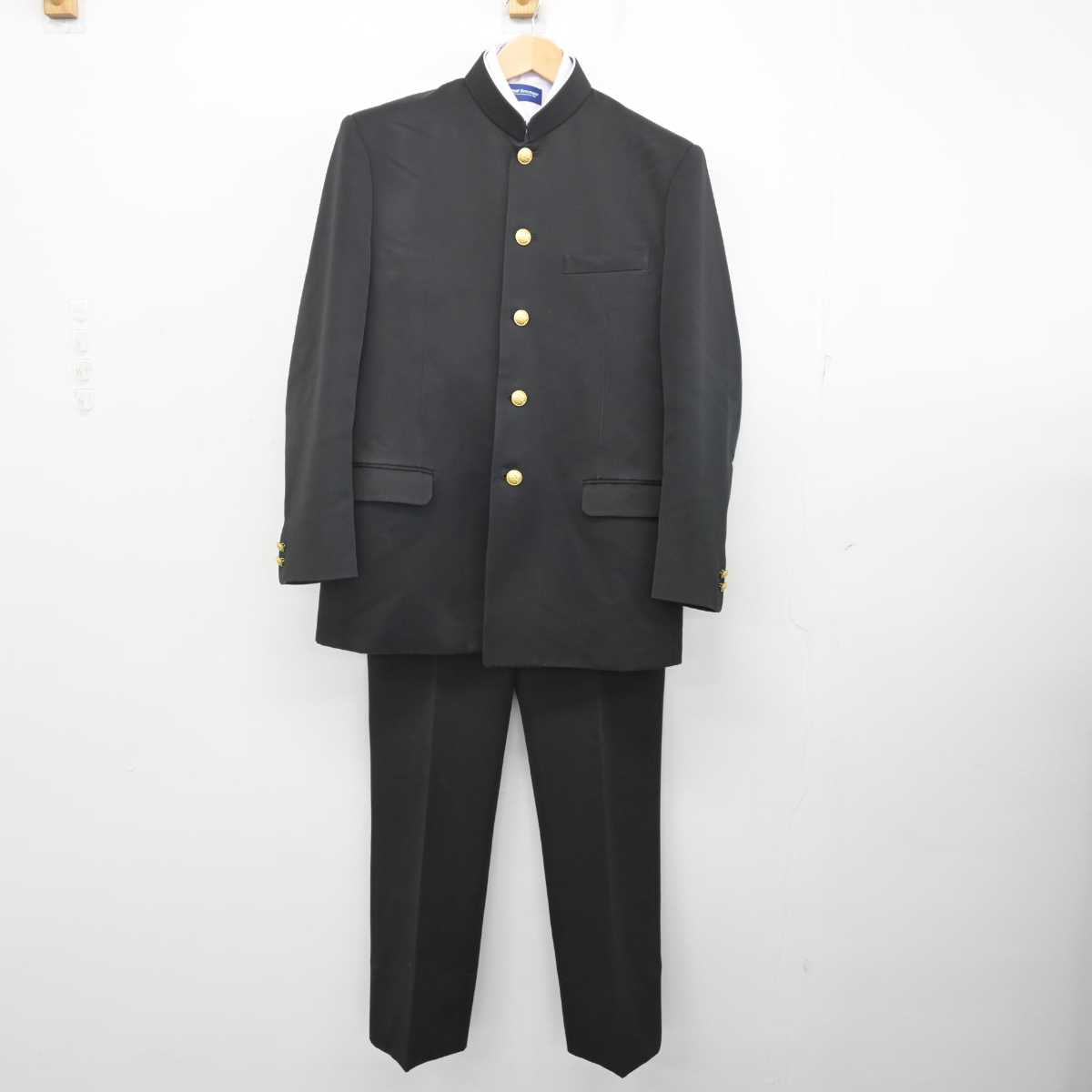 中古】新潟県 新潟商業高等学校 男子制服 3点 (学ラン・シャツ・ズボン) sf071140 | 中古制服通販パレイド