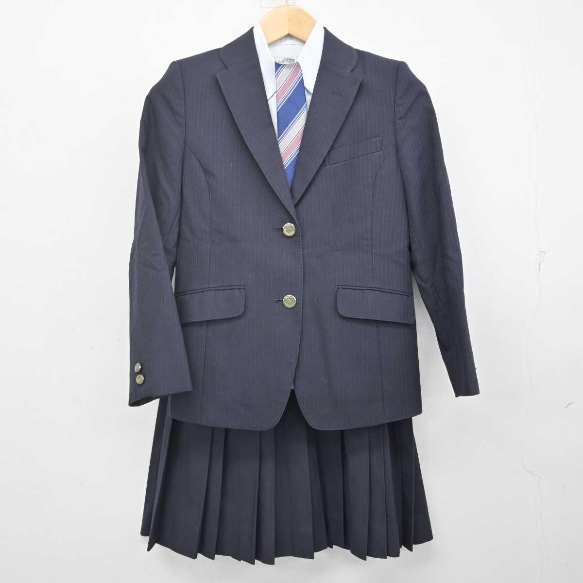 中古】埼玉県 大宮開成中学・高等学校 女子制服 4点 (ブレザー・シャツ・スカート) sf071213 | 中古制服通販パレイド