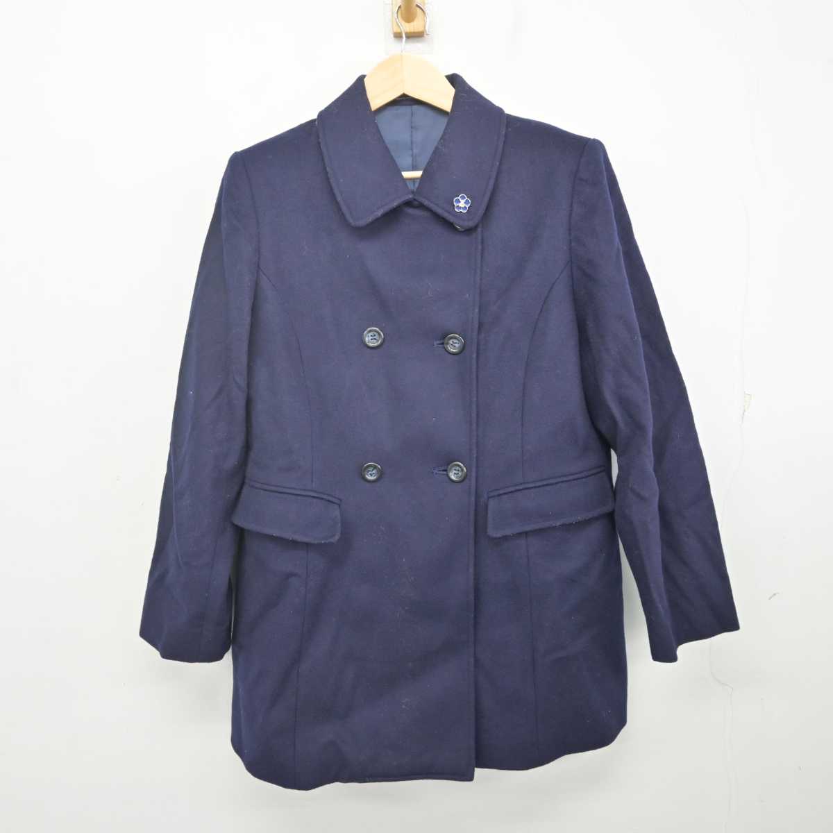 【中古】熊本県 熊本県立第一高等学校 女子制服 2点 (コート) sf071229