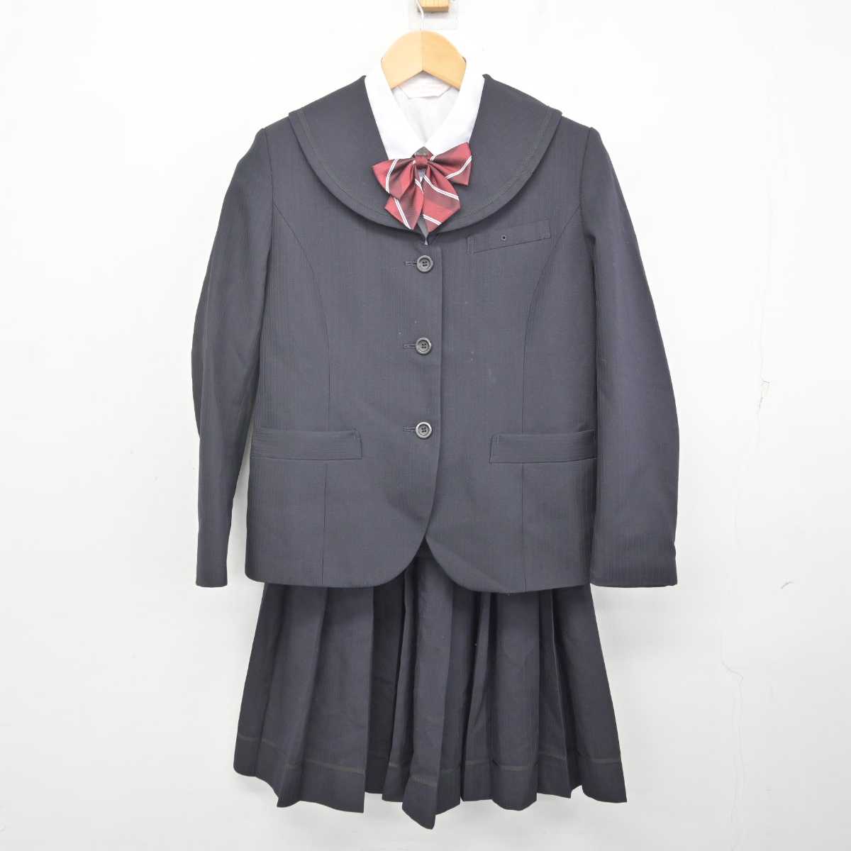 中古】石川県 金沢学院大学附属中学校・高等学校 女子制服 4点 (ブレザー・シャツ・スカート) sf071235 | 中古制服通販パレイド