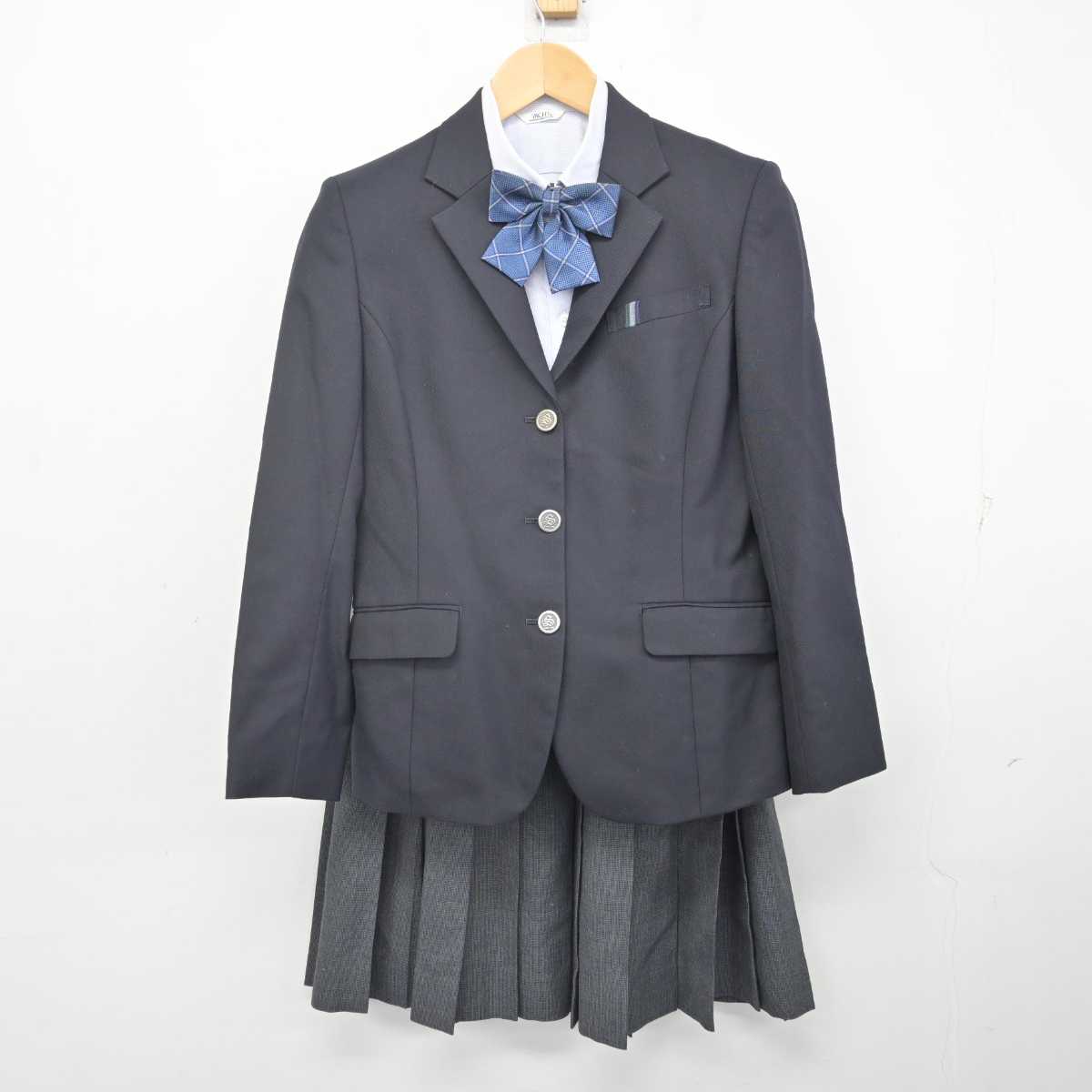 中古】三重県 鈴鹿高等学校 女子制服 5点 (ブレザー・シャツ・スカート) sf071238 | 中古制服通販パレイド