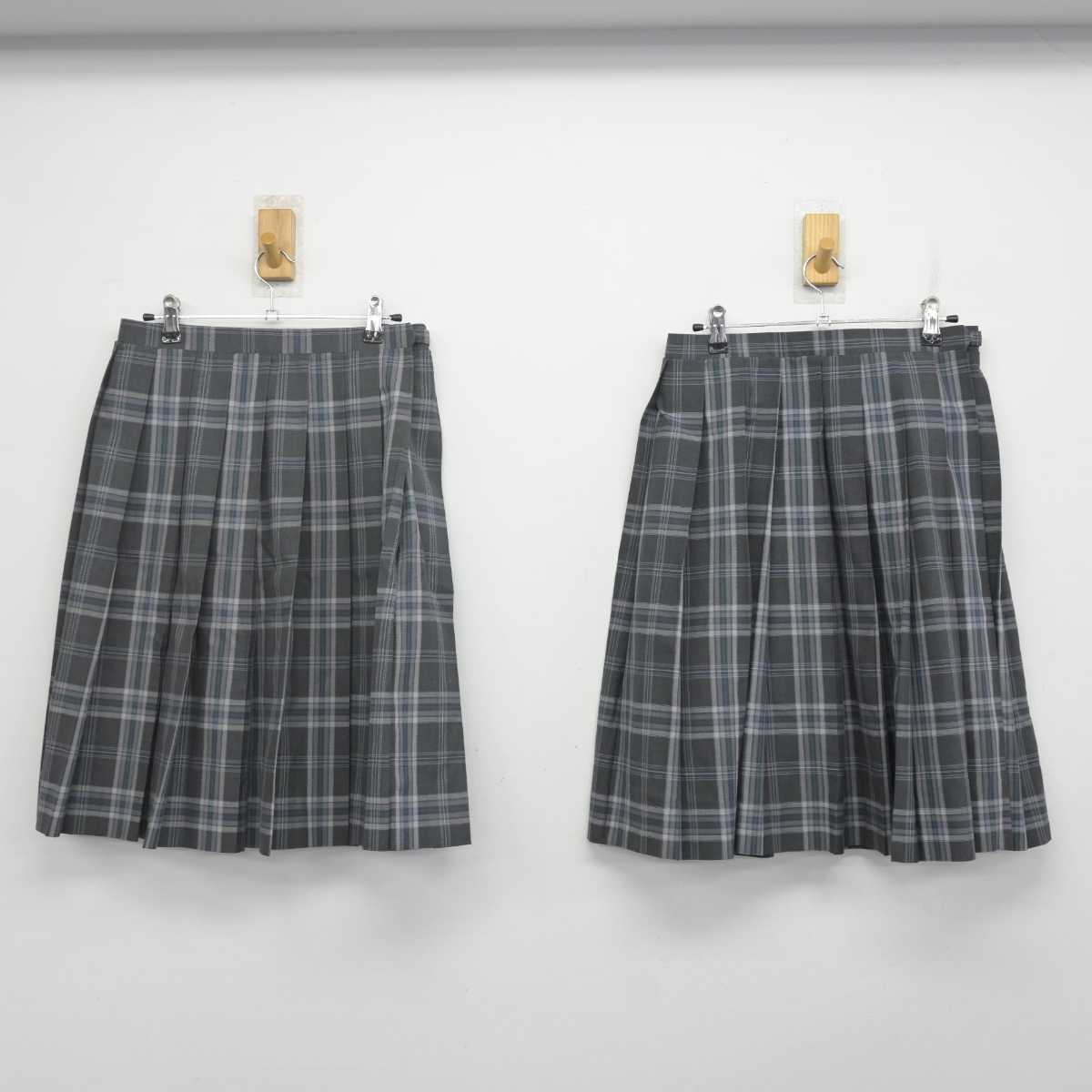 中古】東京都 新宿西戸山中学校 女子制服 2点 (スカート) sf071271 