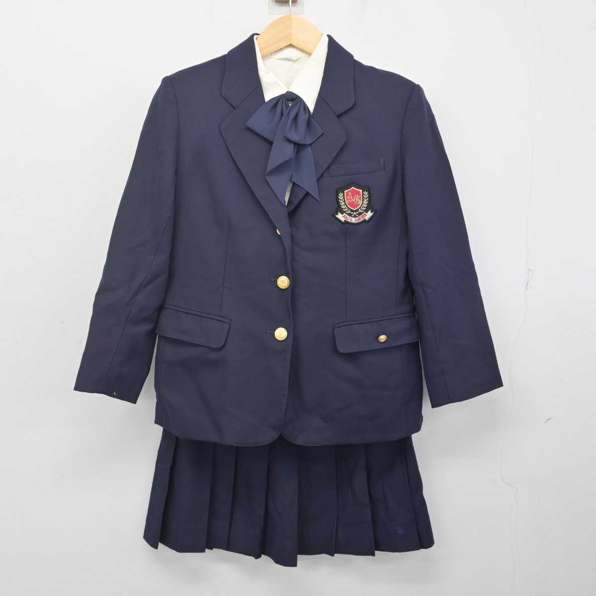 中古】愛知県 安城学園高等学校 女子制服 4点 (ブレザー・シャツ・スカート) sf071299 | 中古制服通販パレイド