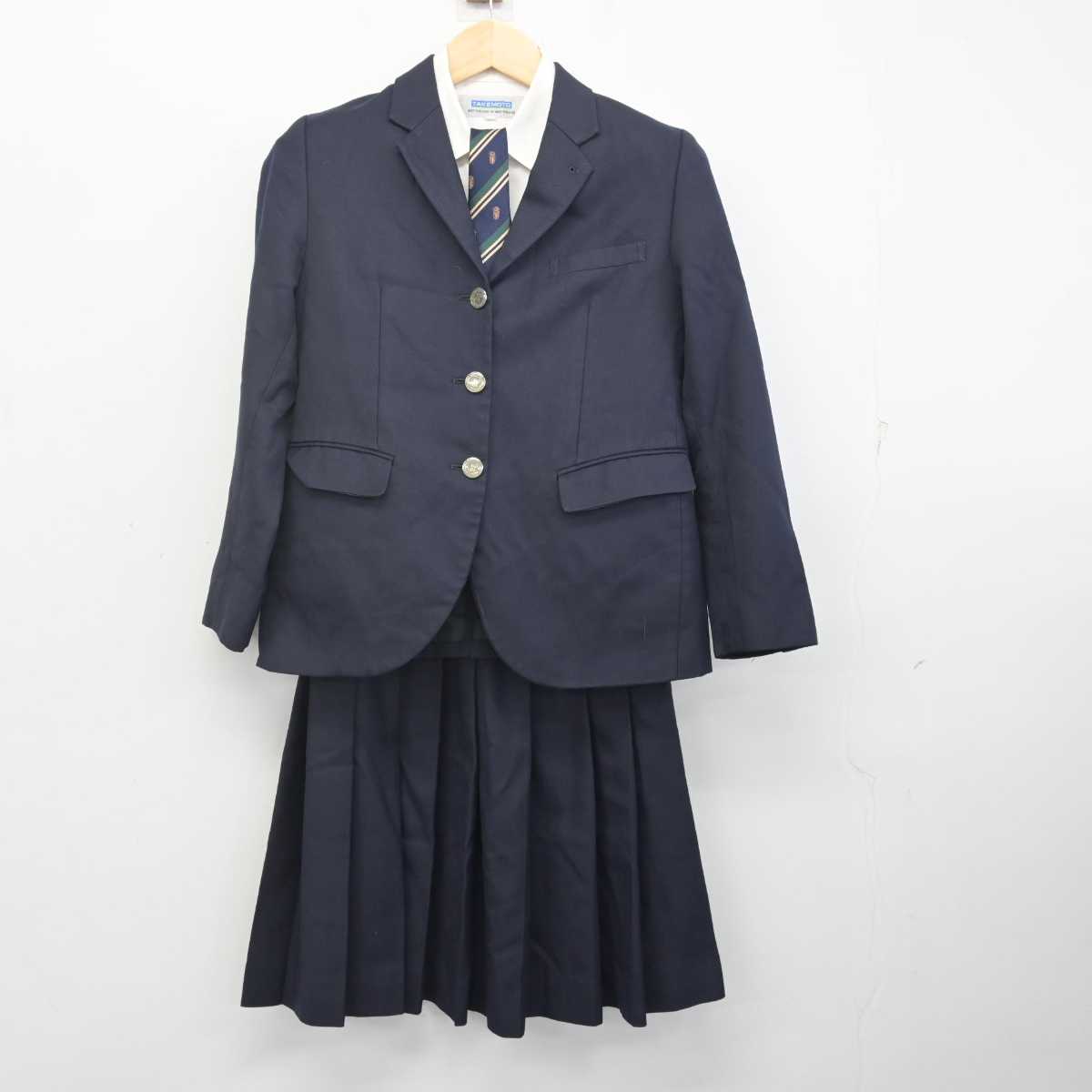 中古】熊本県 専修大学熊本玉名高等学校 女子制服 4点 (ブレザー・シャツ・スカート) sf071422 | 中古制服通販パレイド