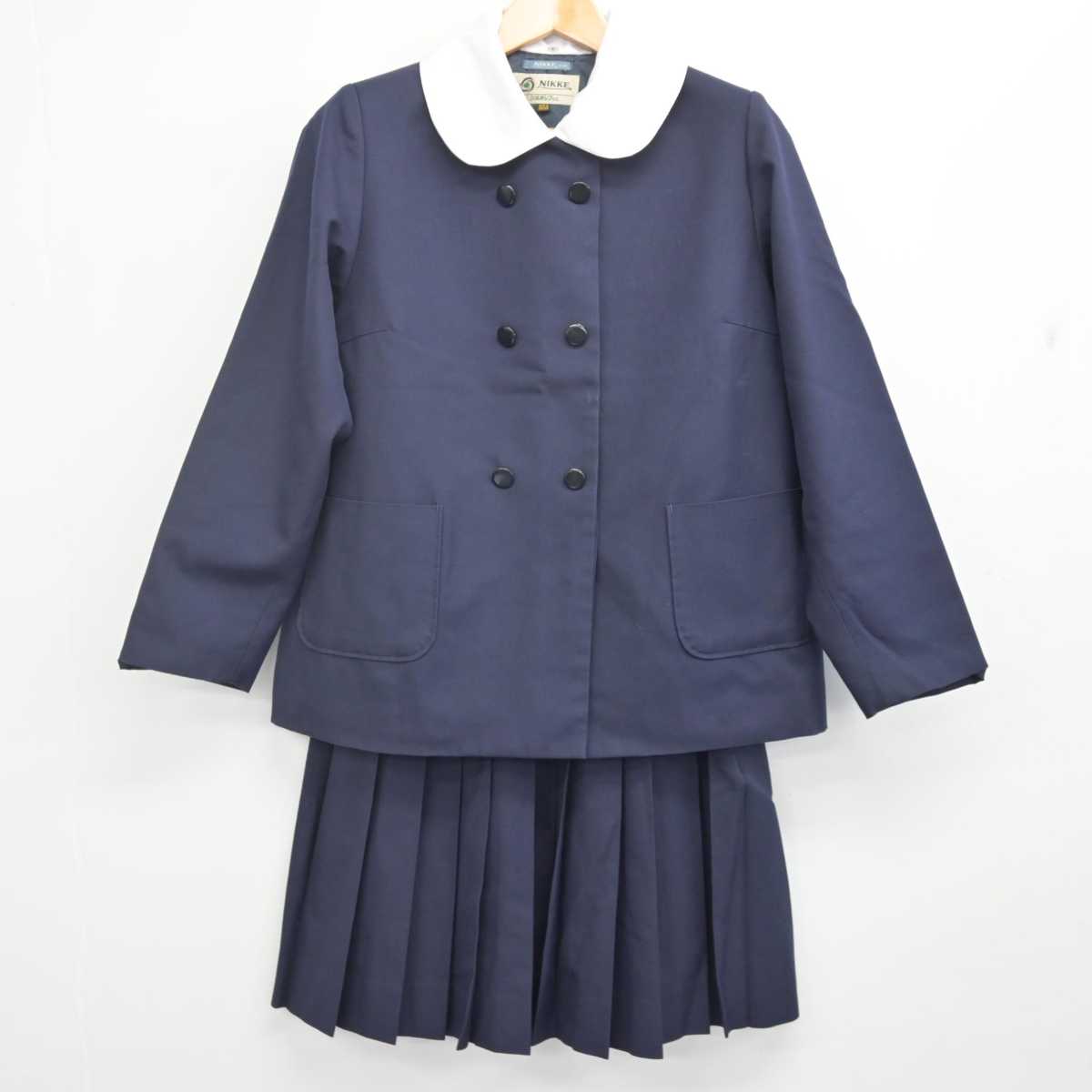 中古】岡山県 笠岡東中学校 女子制服 5点 (ブレザー・シャツ・スカート) sf071581 | 中古制服通販パレイド