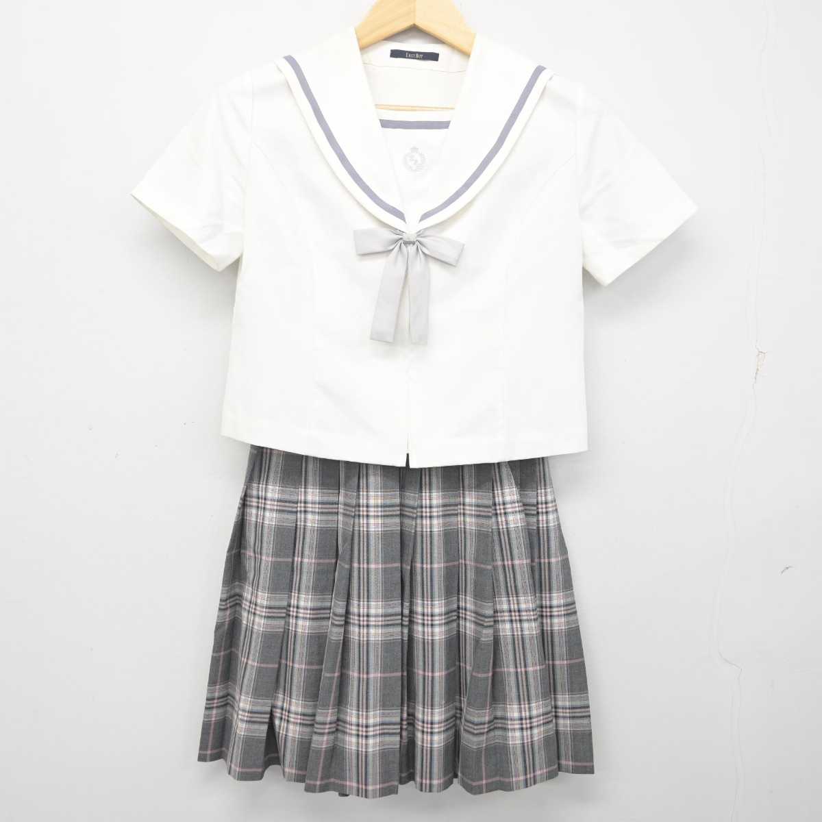 【中古】埼玉県 浦和麗明高等学校 女子制服 3点 (セーラー服・スカート) sf071852