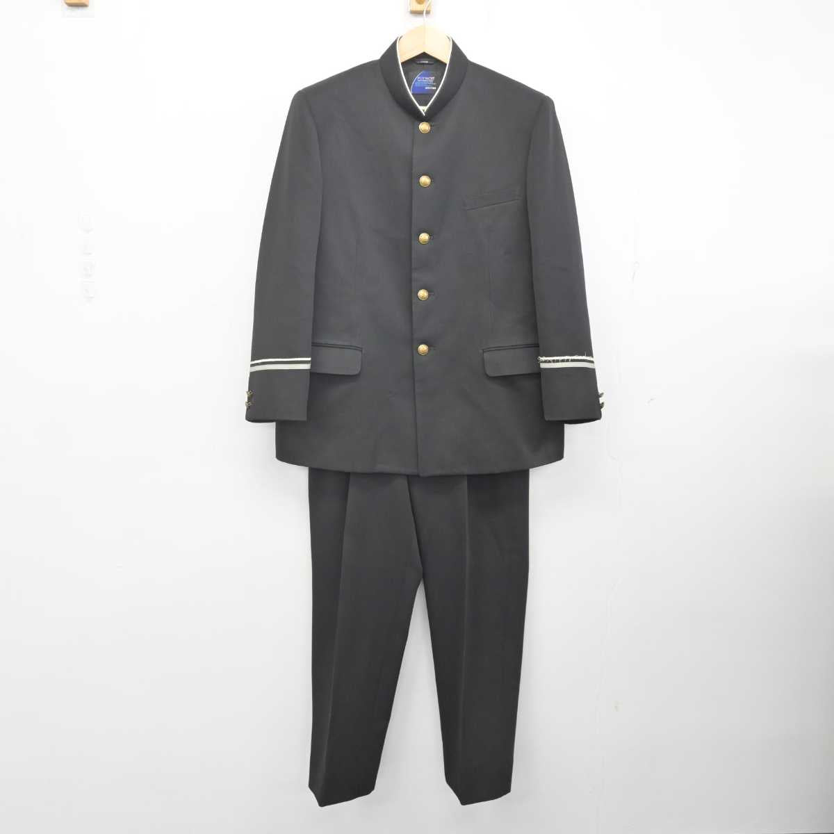 県立熊本西高等学校の男子学生服上下、専用シャツ一式 （松山