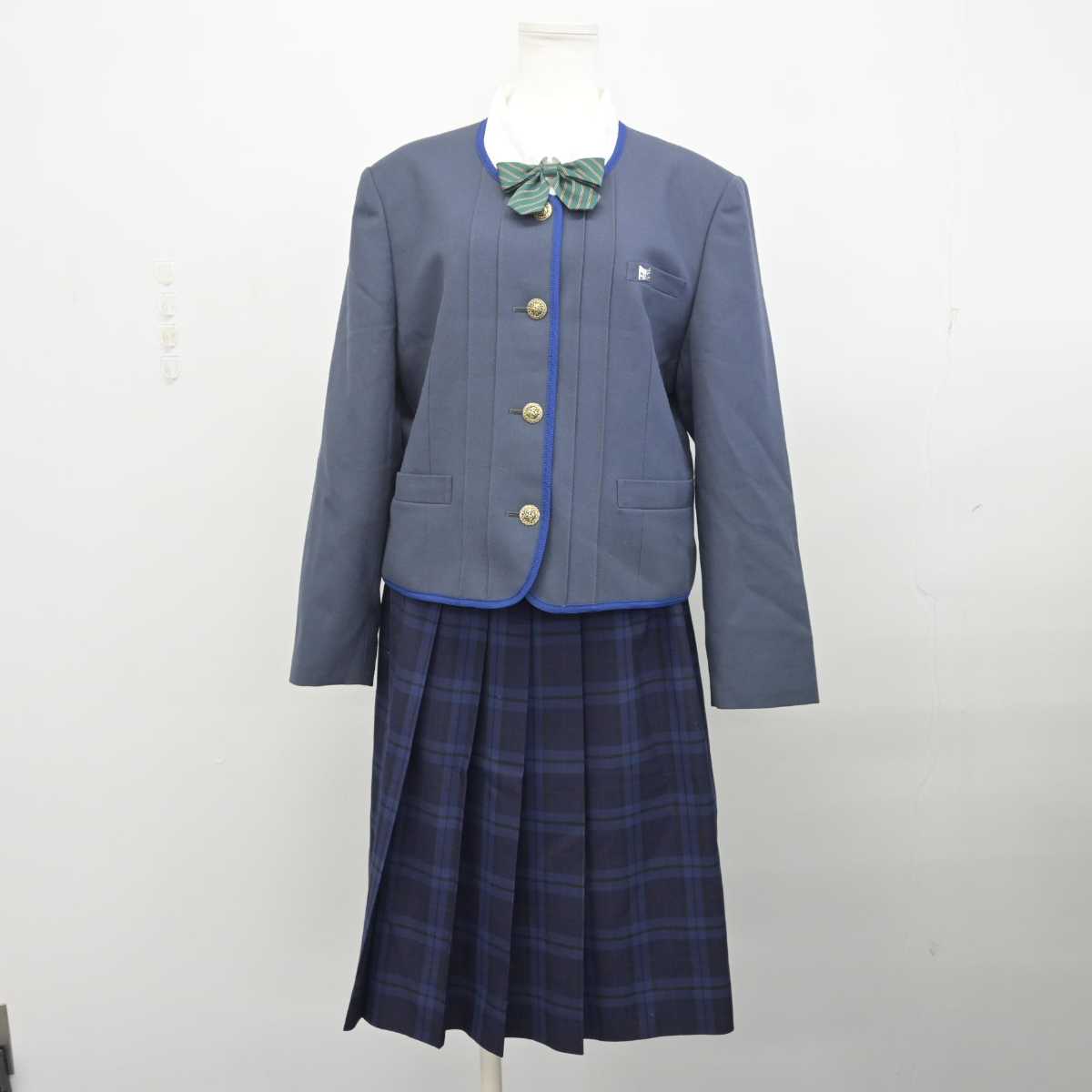 中古】静岡県 加藤学園高等学校 女子制服 6点 (ブレザー・シャツ・スカート) sf072631 | 中古制服通販パレイド