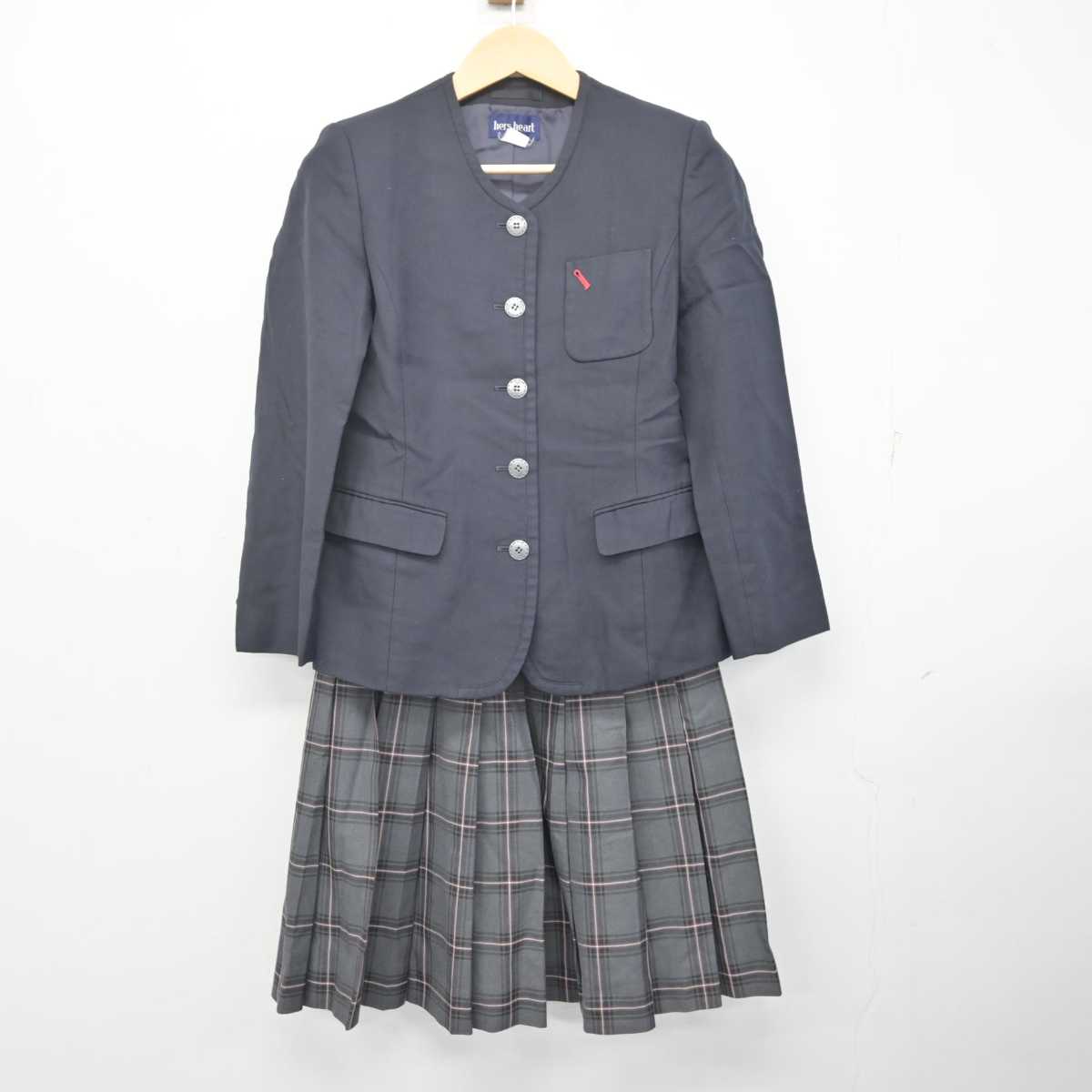 中古】山口県 柳井商工高等学校 女子制服 3点 (ブレザー・スカート・スカート) sf073001 | 中古制服通販パレイド